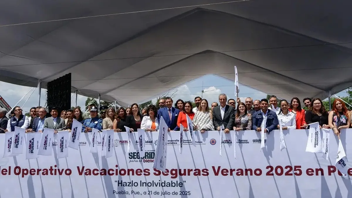 Seguridad ante la llegada de Turismo en Puebla
