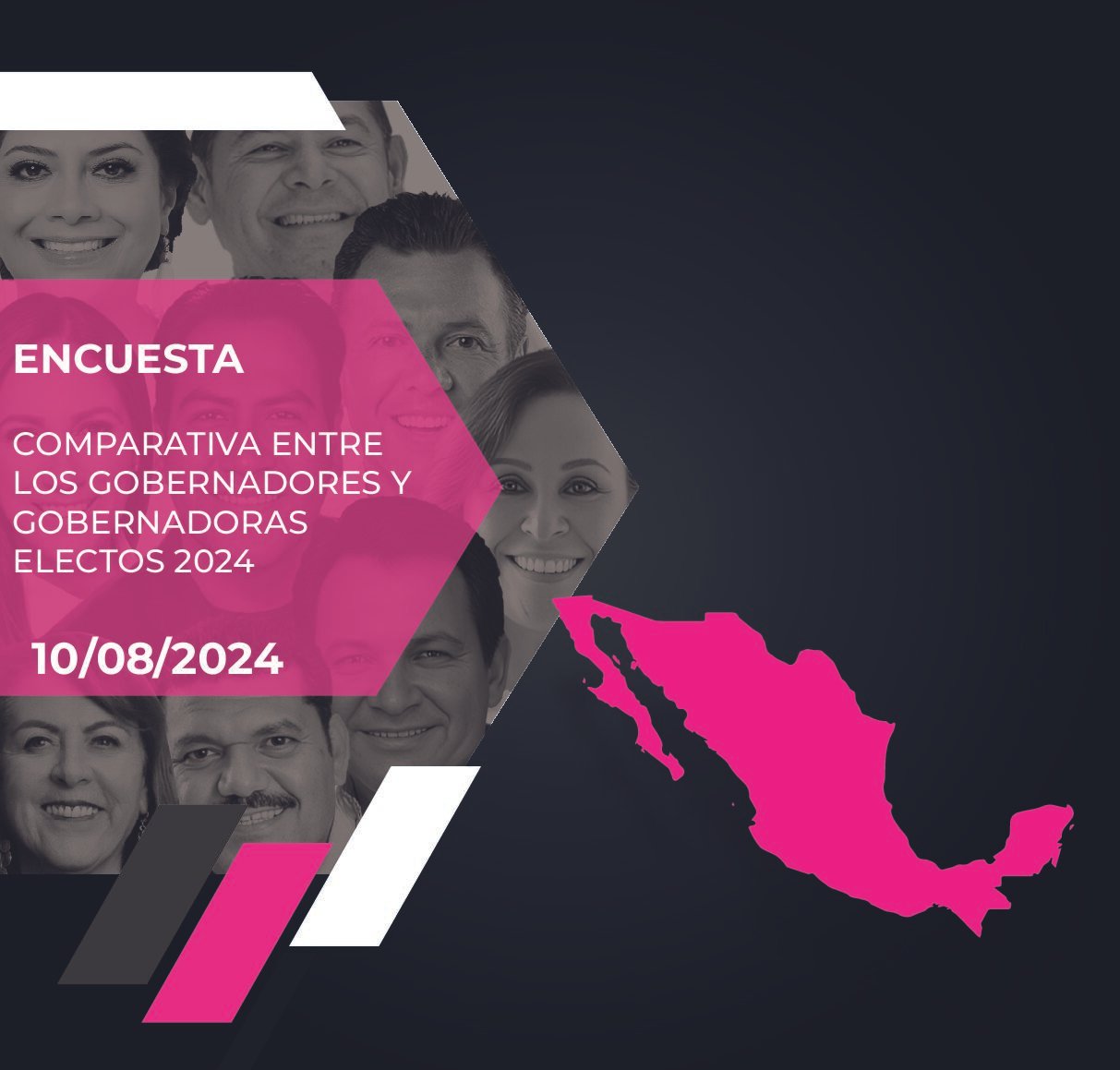 COMPARATIVA ENTRE GOBERNADORES Y GOBERNADORAS ELECTOS 2024