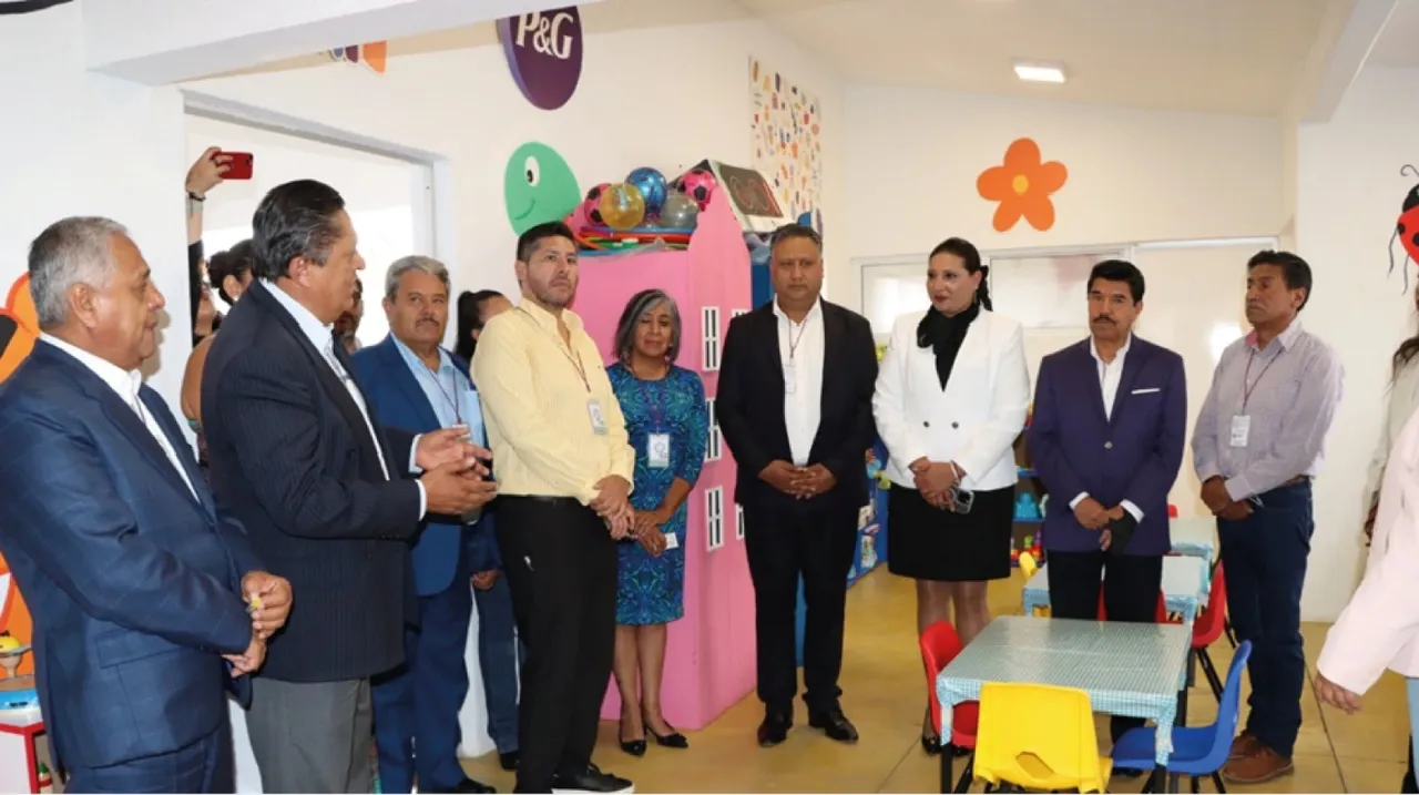 Inauguran CENDI al interior de Penal Femenil en Puebla Inauguran CENDI al interior de Penal Femenil en Puebla