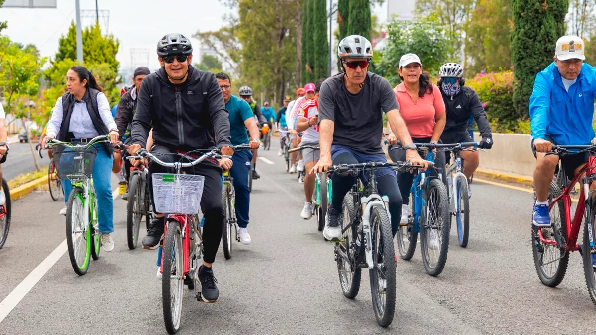 Cumpleaños número 10 de la Vía Recreativa Metropolitana en Puebla