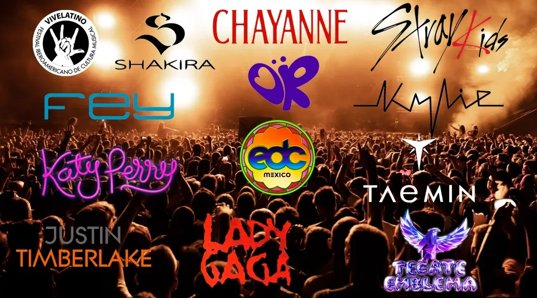 CDMX la Capital de los conciertos