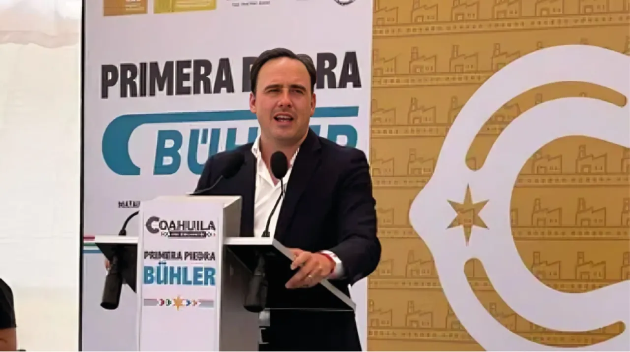 Colocan la primera piedra de Bühler en Coahuila