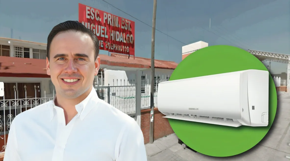 Gobierno de Coahuila entrega minisplits en escuelas