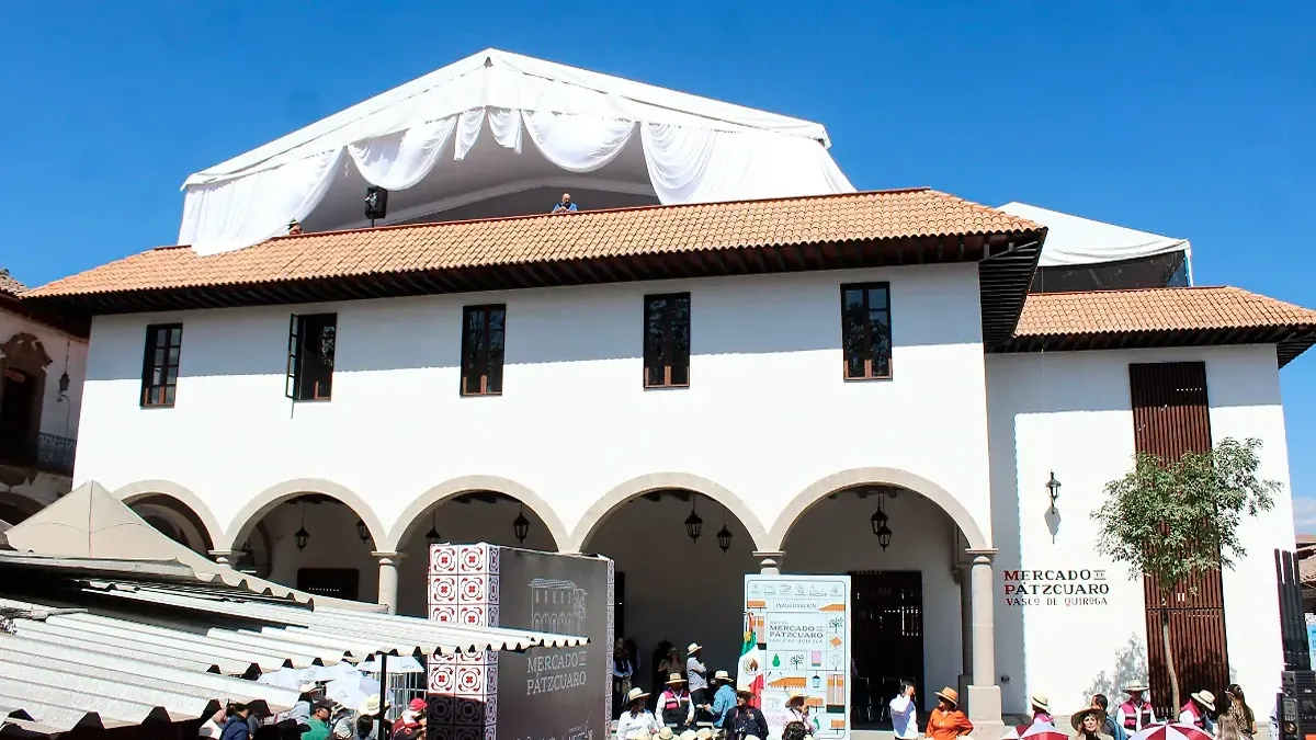 Nuevo Mercado de Pátzcuaro, modernidad, inclusión y gastronomía