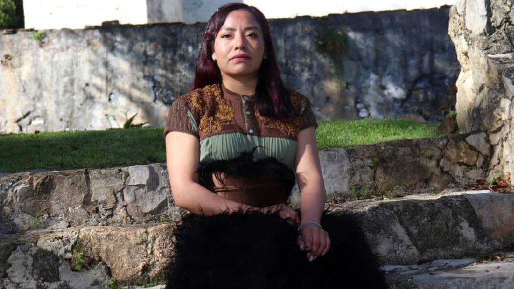 Victoria Diaz, ganadora del Premio de Literaturas indígenas de América