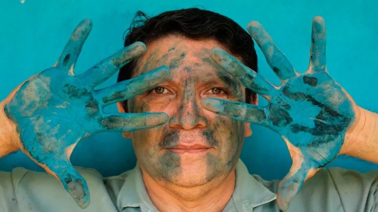 Luis May Ku, el artista que recreó el Azul Maya Ch’oj
