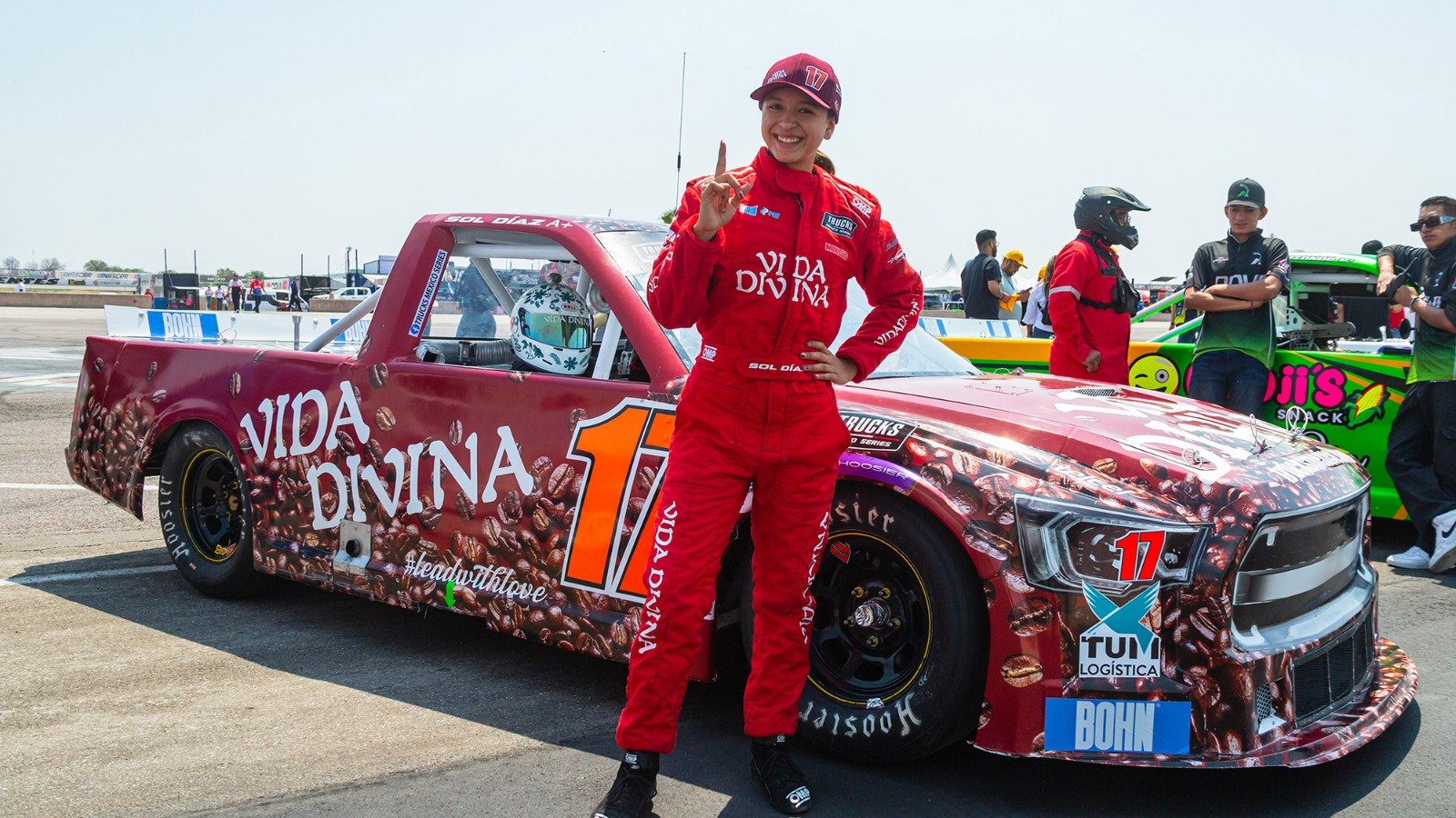 Sol Díaz, rompiendo barreras en la pista