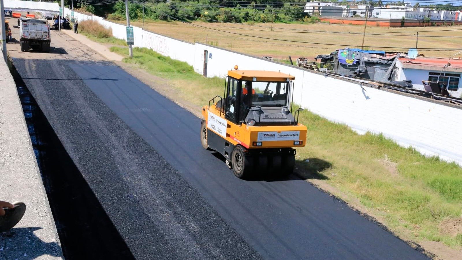En Puebla continúa la rehabilitación y pavimentación de sus calles En Puebla continúa la rehabilitación y pavimentación de sus calles