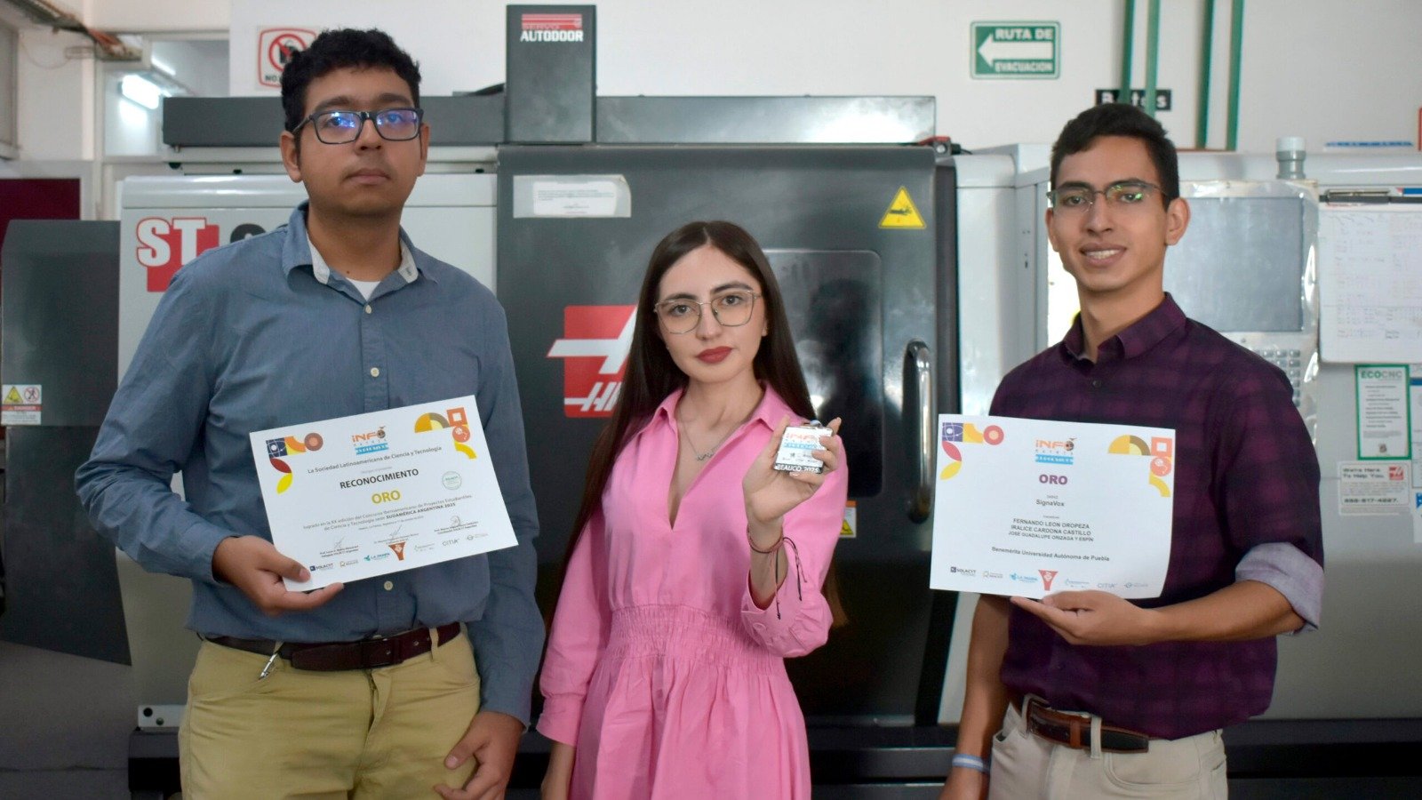 Estudiantes de la BUAP triunfan a nivel internacional