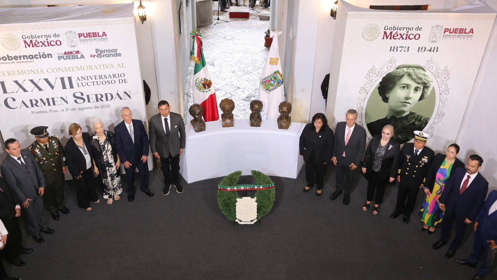 Un sello de homenaje: Servicios Postales reconoce a Carmen Serdán en Puebla