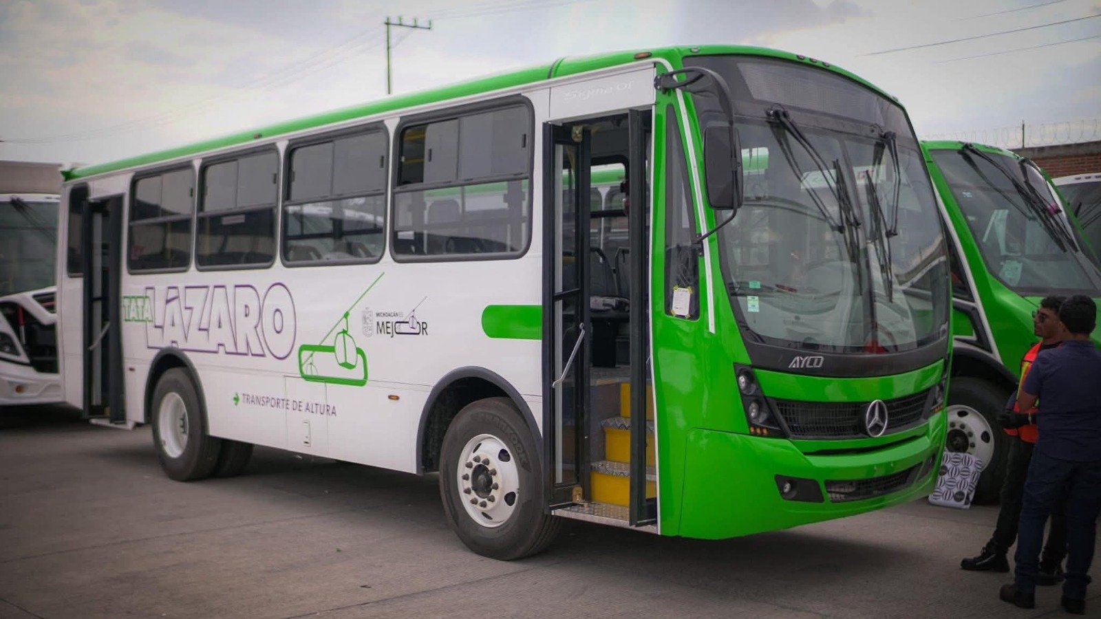 Renovación de transporte en Uruapan
