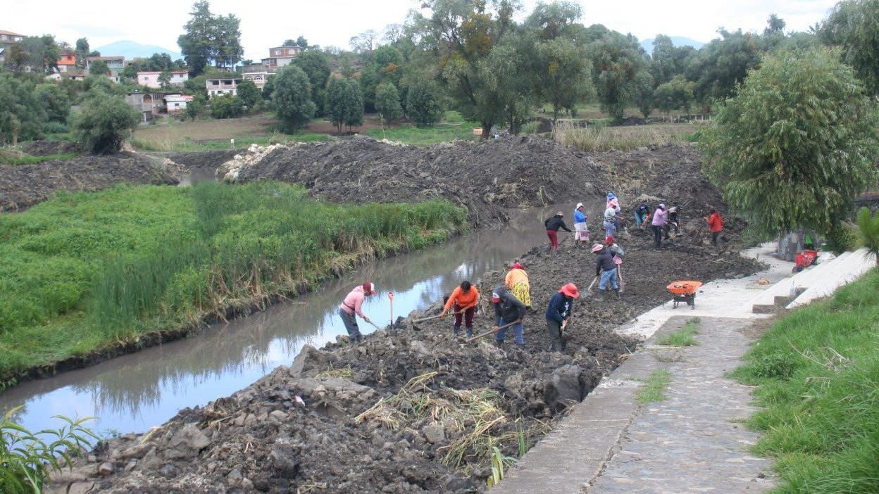 Empleo temporal para rescate del lago de Pátzcuaro
