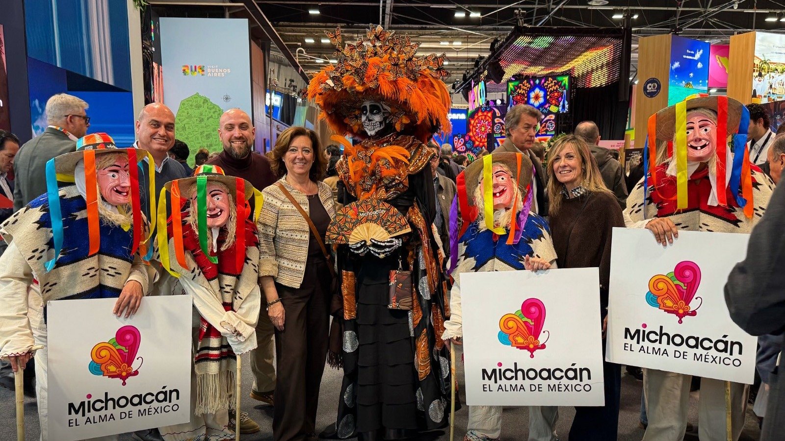 Michoacán refuerza presencia en FITUR 2026 con turismo