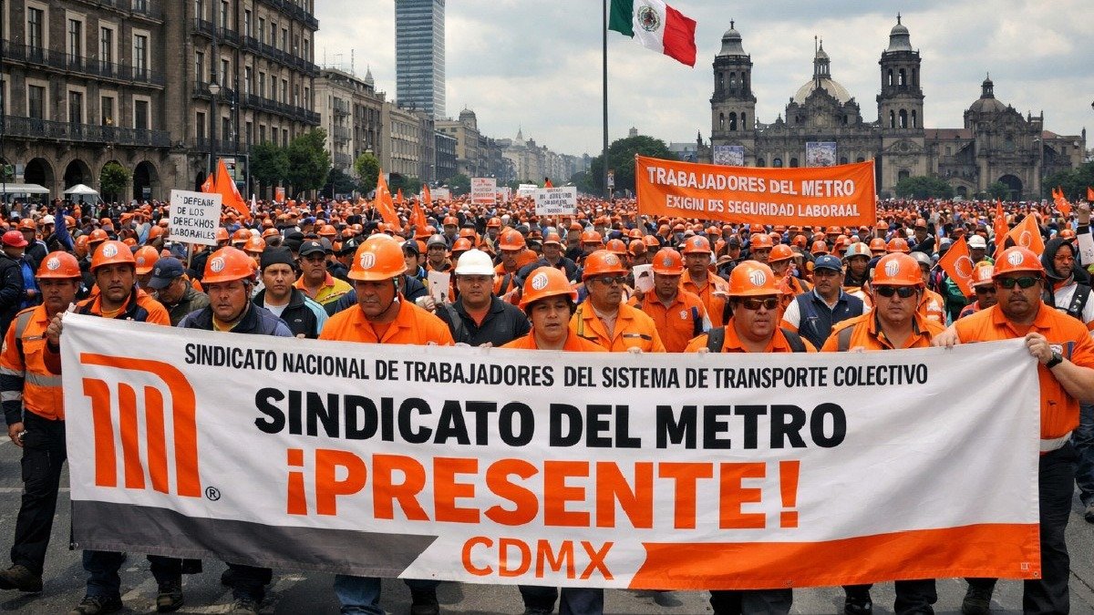 Trabajadores del Metro marcharan para exigir mejoras laborales