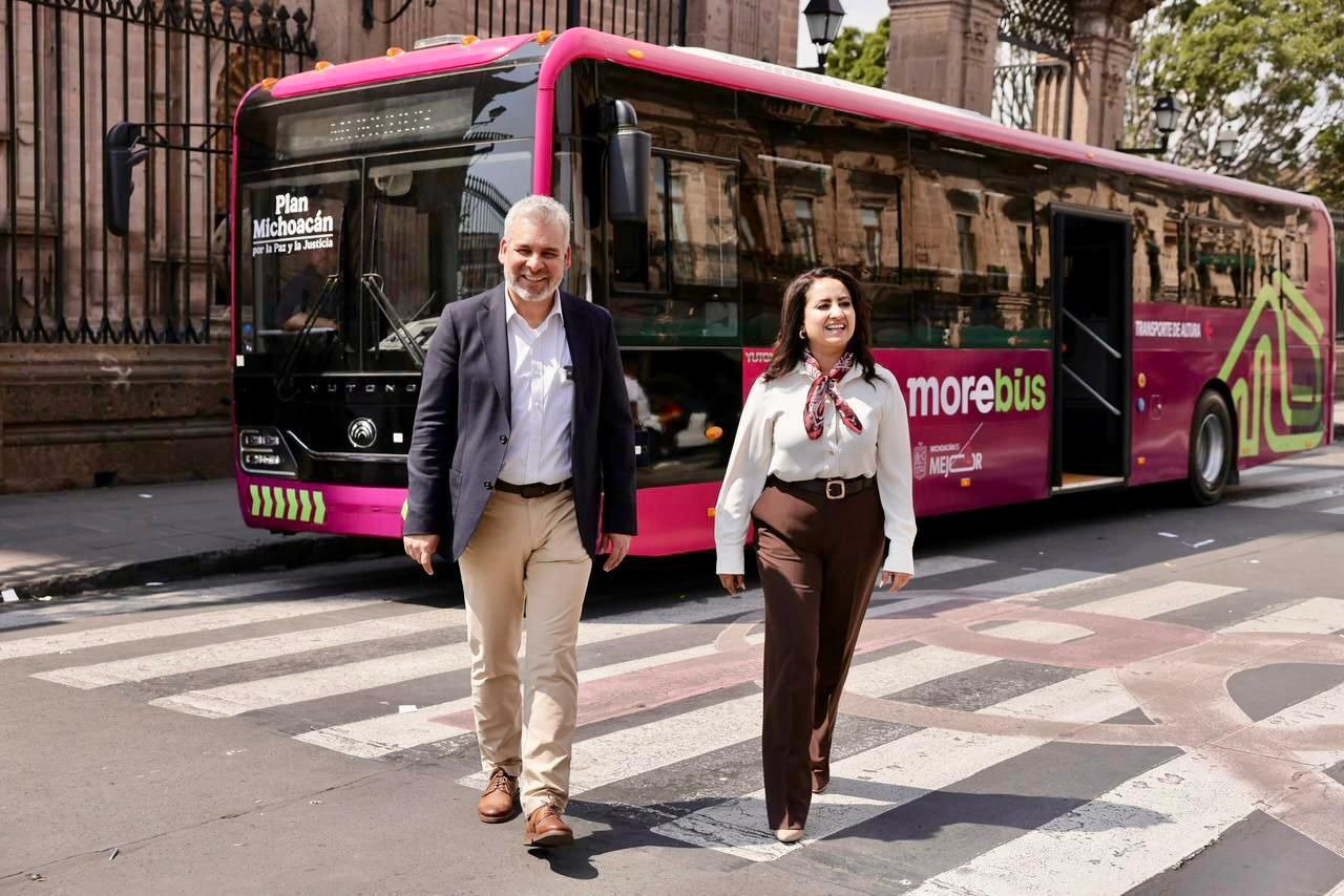 Nuevo transporte michoacano. Llega el Morebús