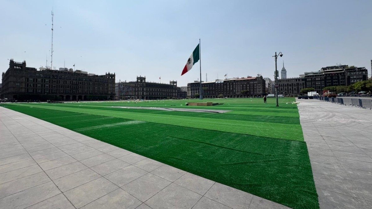 El Zócalo se convierte en la cancha del Guinness