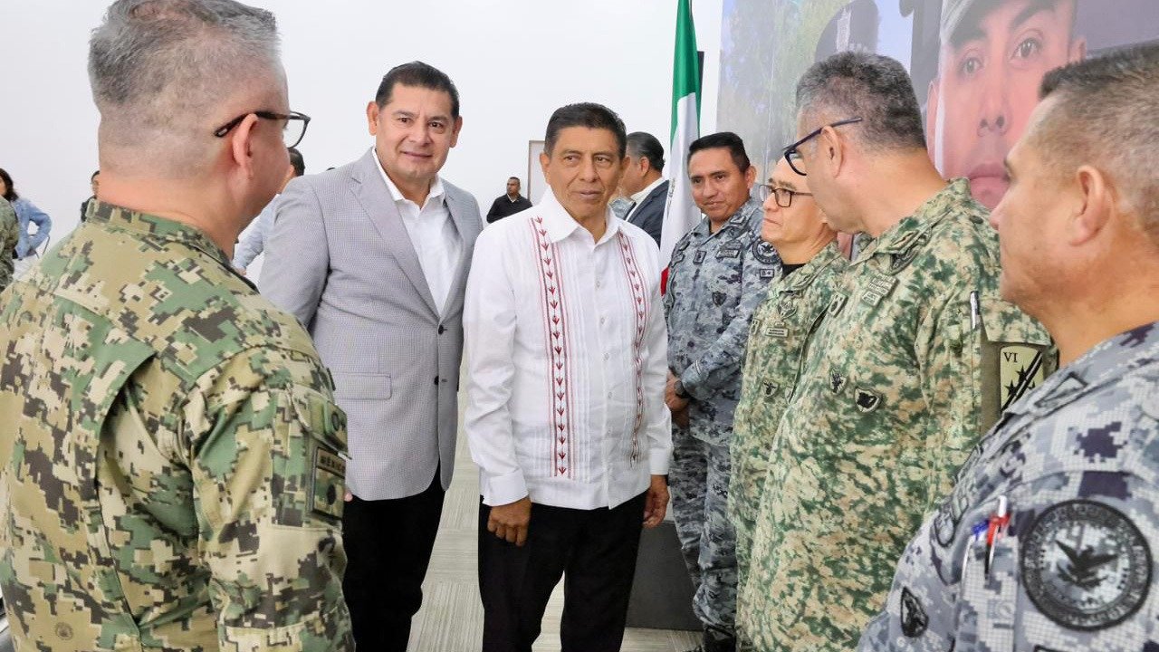 Puebla y Oaxaca se coordinan para enfrentar la delincuencia