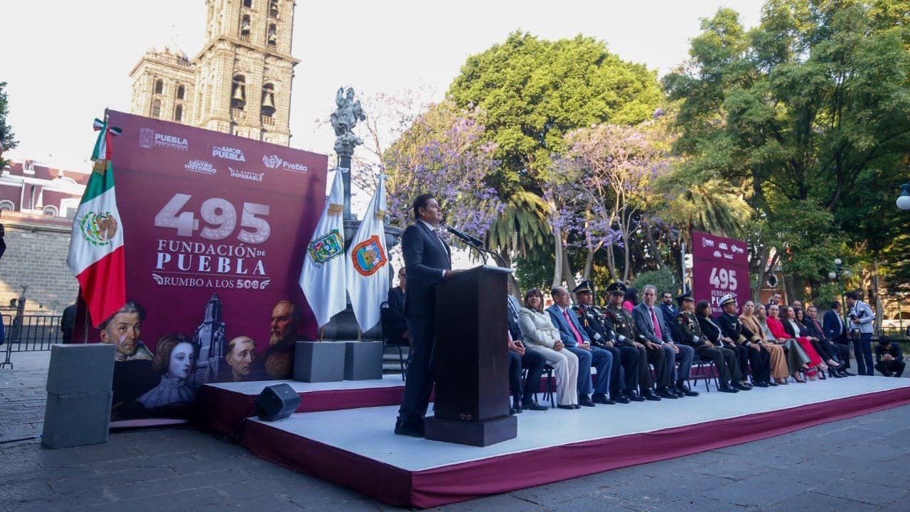 495 años de historia e identidad. Puebla conmemora su fundación