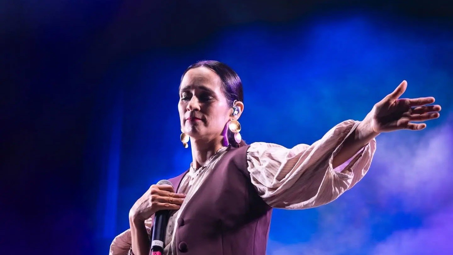 JULIETA VENEGAS LLEGA A PUEBLA
