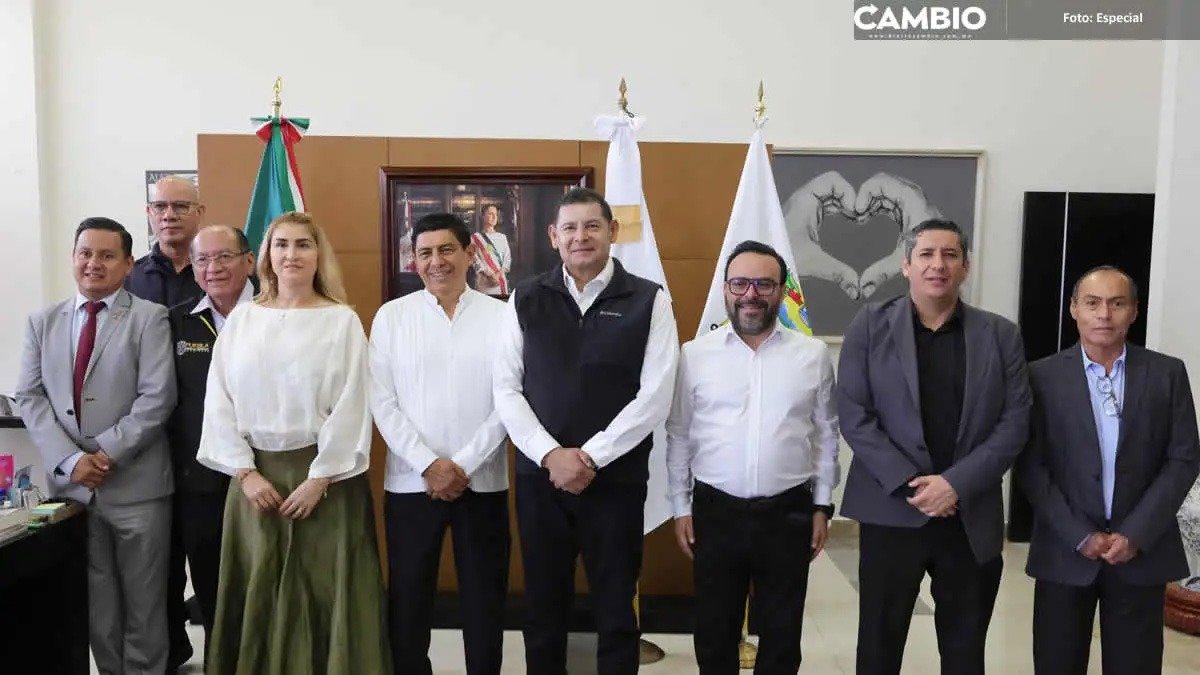 Puebla y Oaxaca coordinan en materia de seguridad