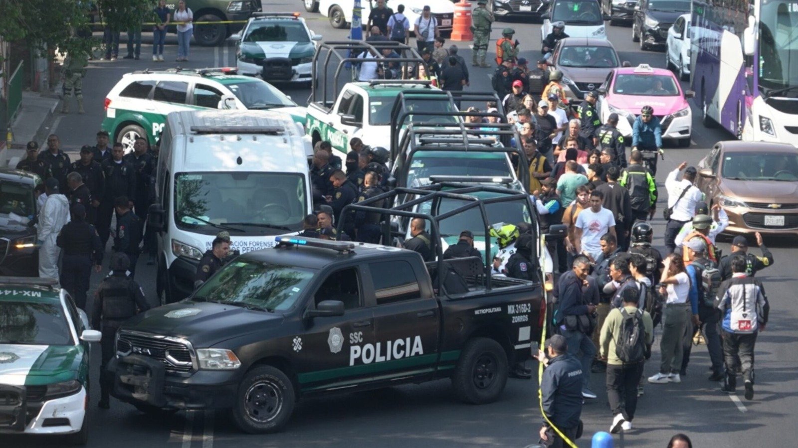 ¿El CJNG está detrás del atentado contra los colaboradores de Brugada?