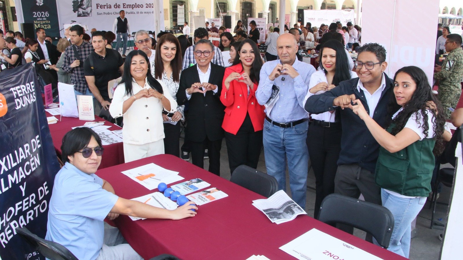 Gobierno de Puebla impulsa el empleo en Cholula con vacantes