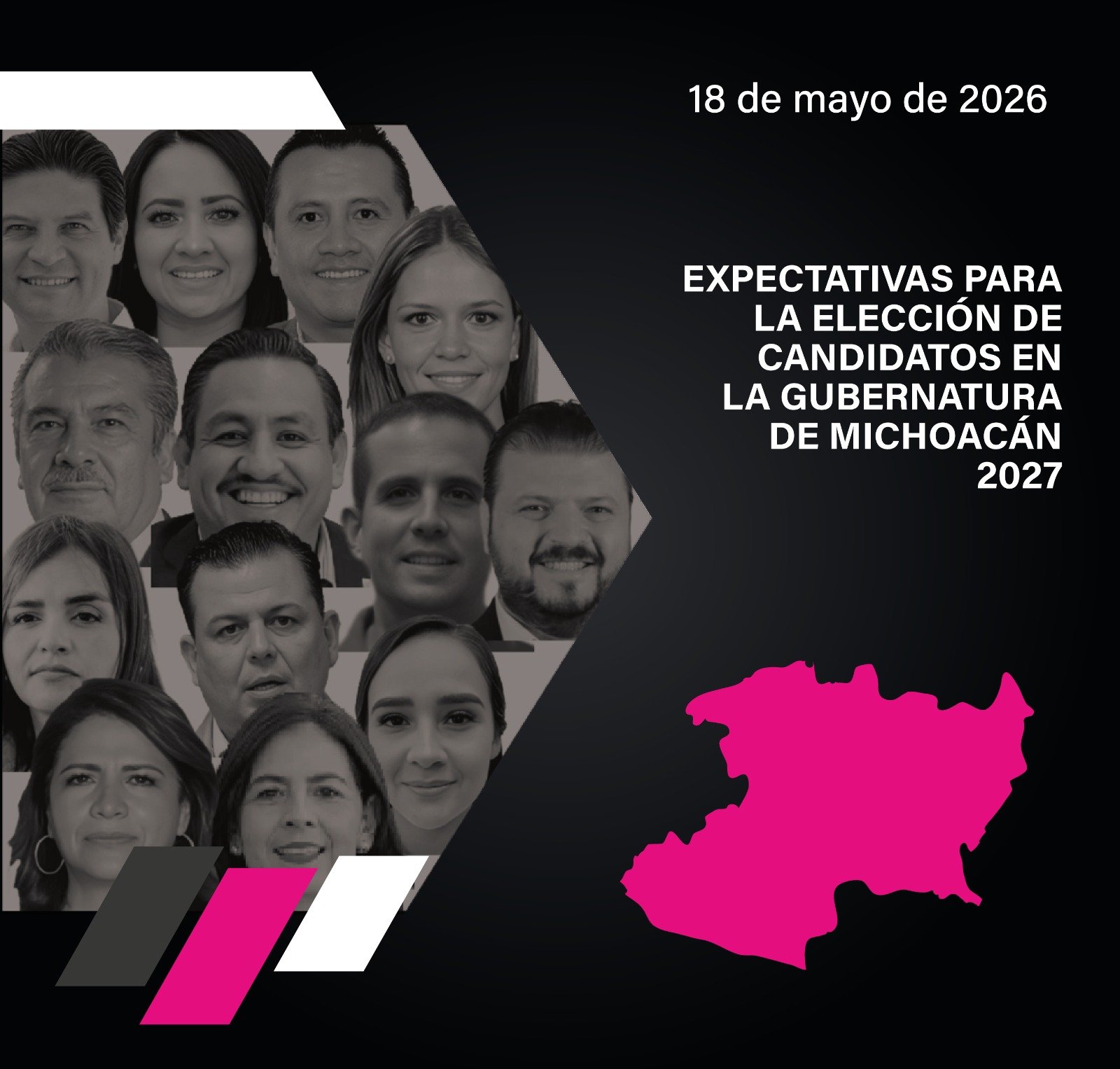 EXPECTATIVAS GUBERNATURA MICHOACÁN ESCENARIOS MAYO 2026
