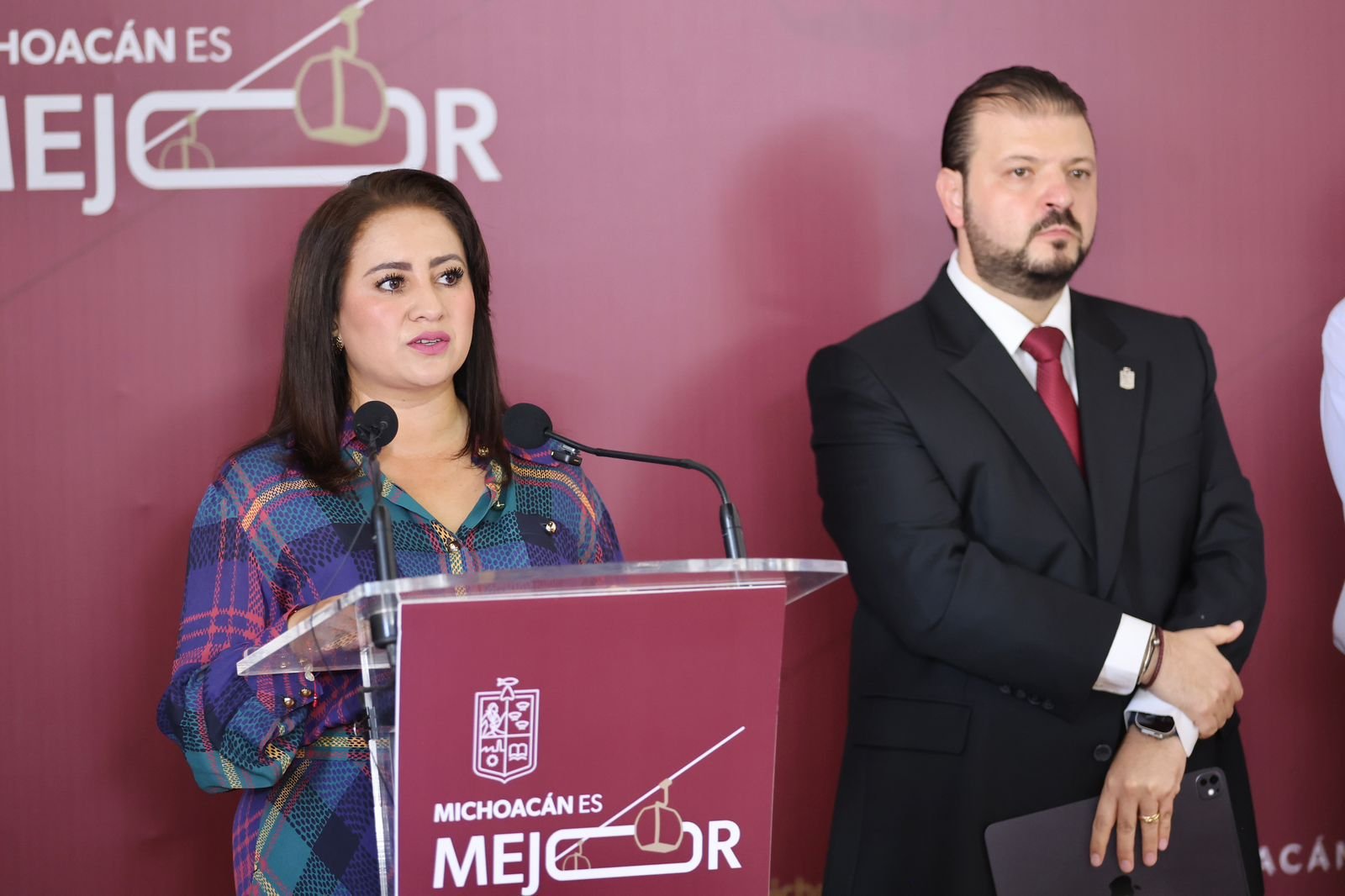 Gladyz Butanda destaca inversión histórica para transformar Uruapan