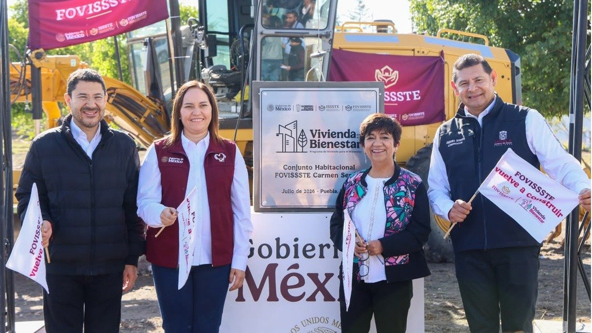 ¡Puebla hace historia! Fovissste retoma la construcción de hogares