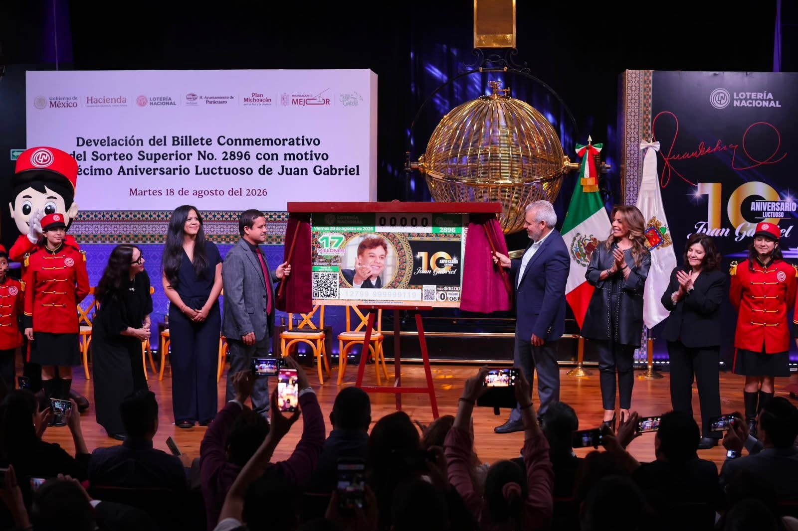 Juan Gabriel, el amor eterno de México en la Lotería Nacional