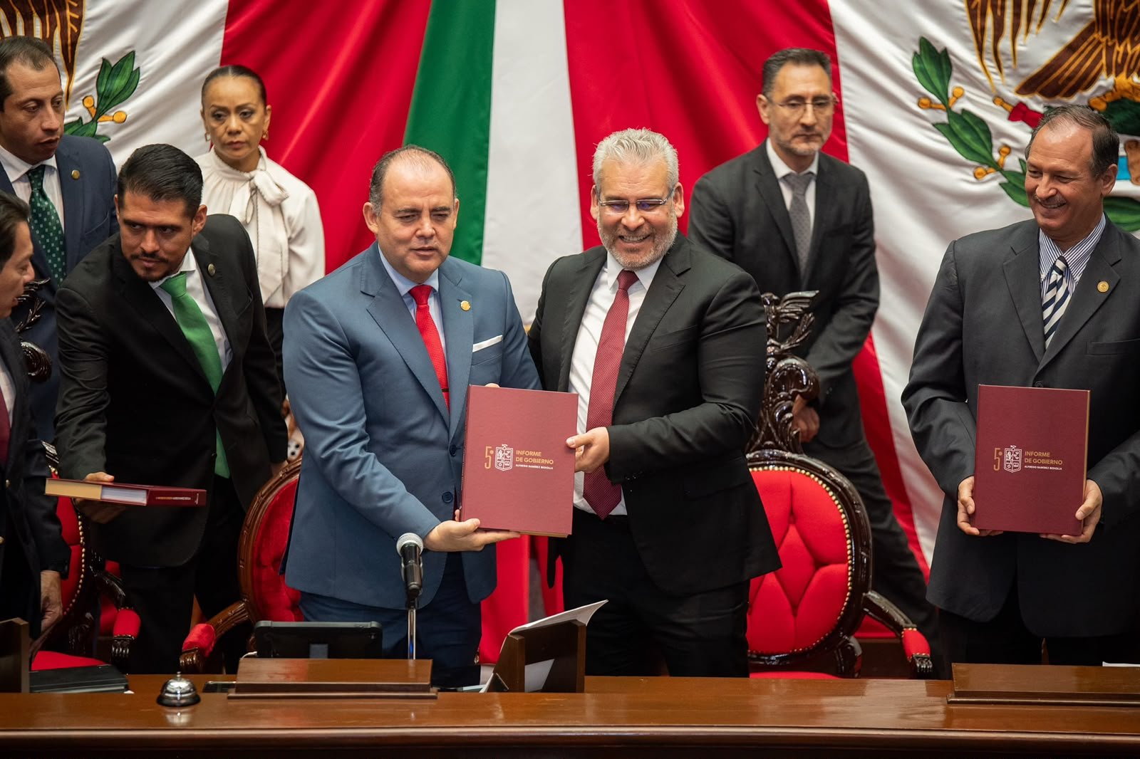 Quinto informe de Bedolla destaca Inversión millonaria para más de cuatro mil obras en Michoacán