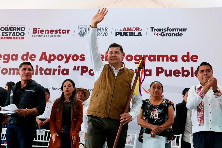 De las canchas a las comunidades: así fue el fin de semana de Alejandro Armenta en Puebla 
