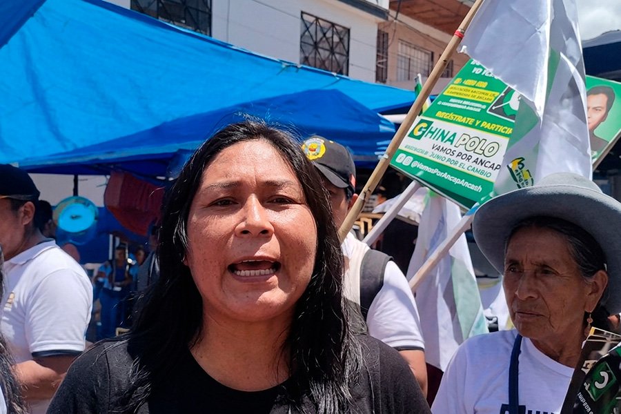 Susy Aponte. Candidata peruana ultimada en medio de campaña electoral