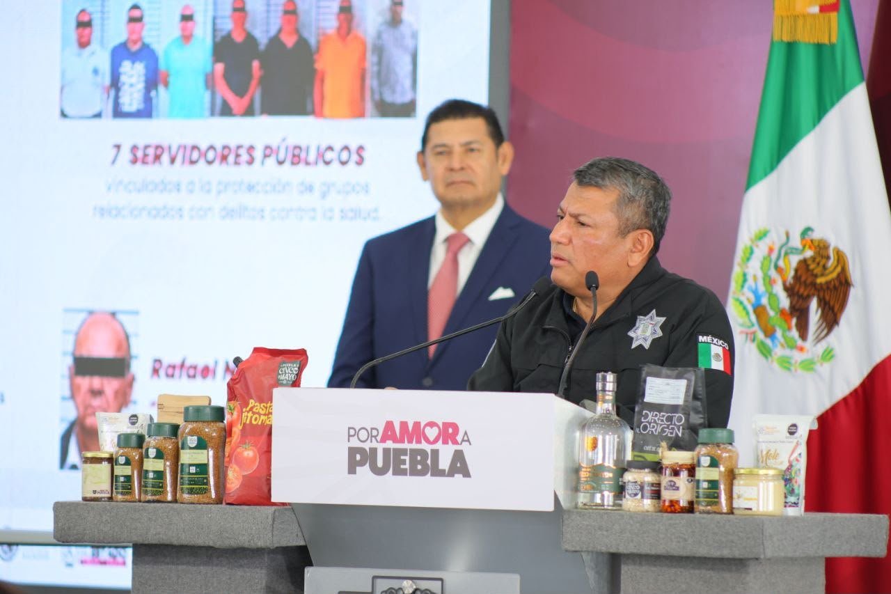 Puebla reduce delitos y refuerza seguridad 