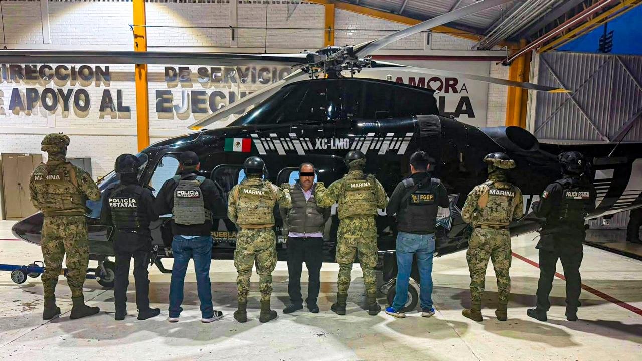 Detienen a “El Moco”, presunto líder delictivo vinculado al huachicol en Puebla e Hidalgo
