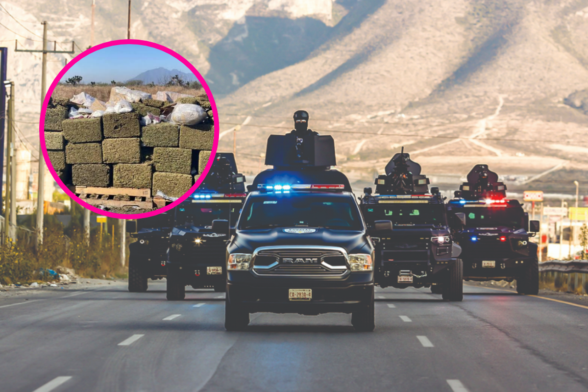 ¡Intentó escapar con una tonelada de droga! Policía lo intercepta en Coahuila