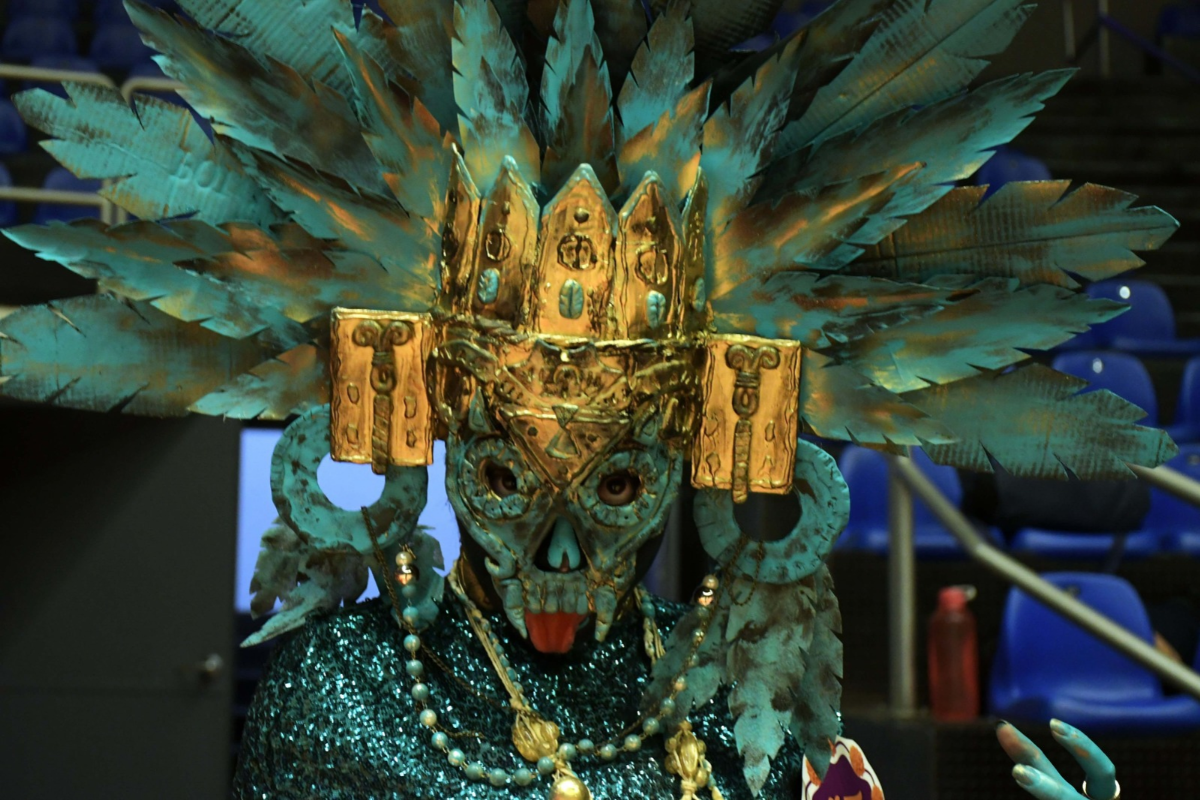 ¡La huesuda llegó a la BUAP! Universidad celebra su primer desfile de Día de Muertos