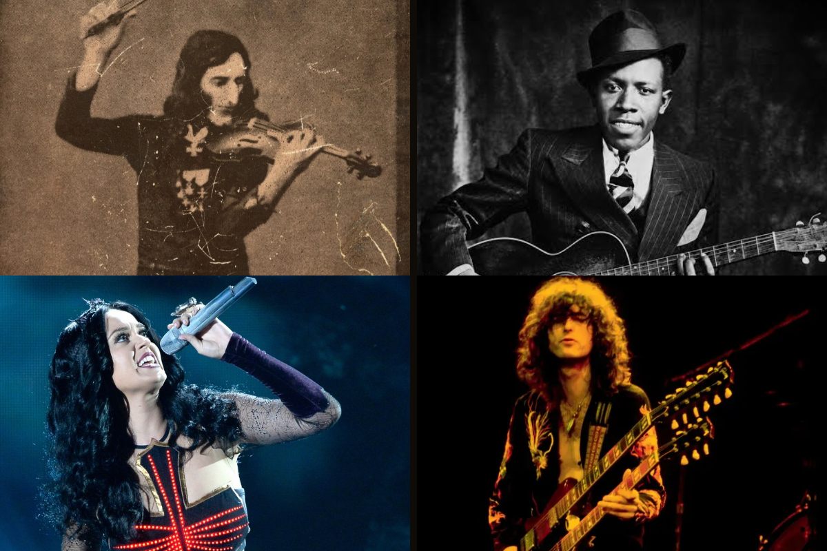 Música del diablo. Cuatro almas que –dicen– vendieron su alma por el arte